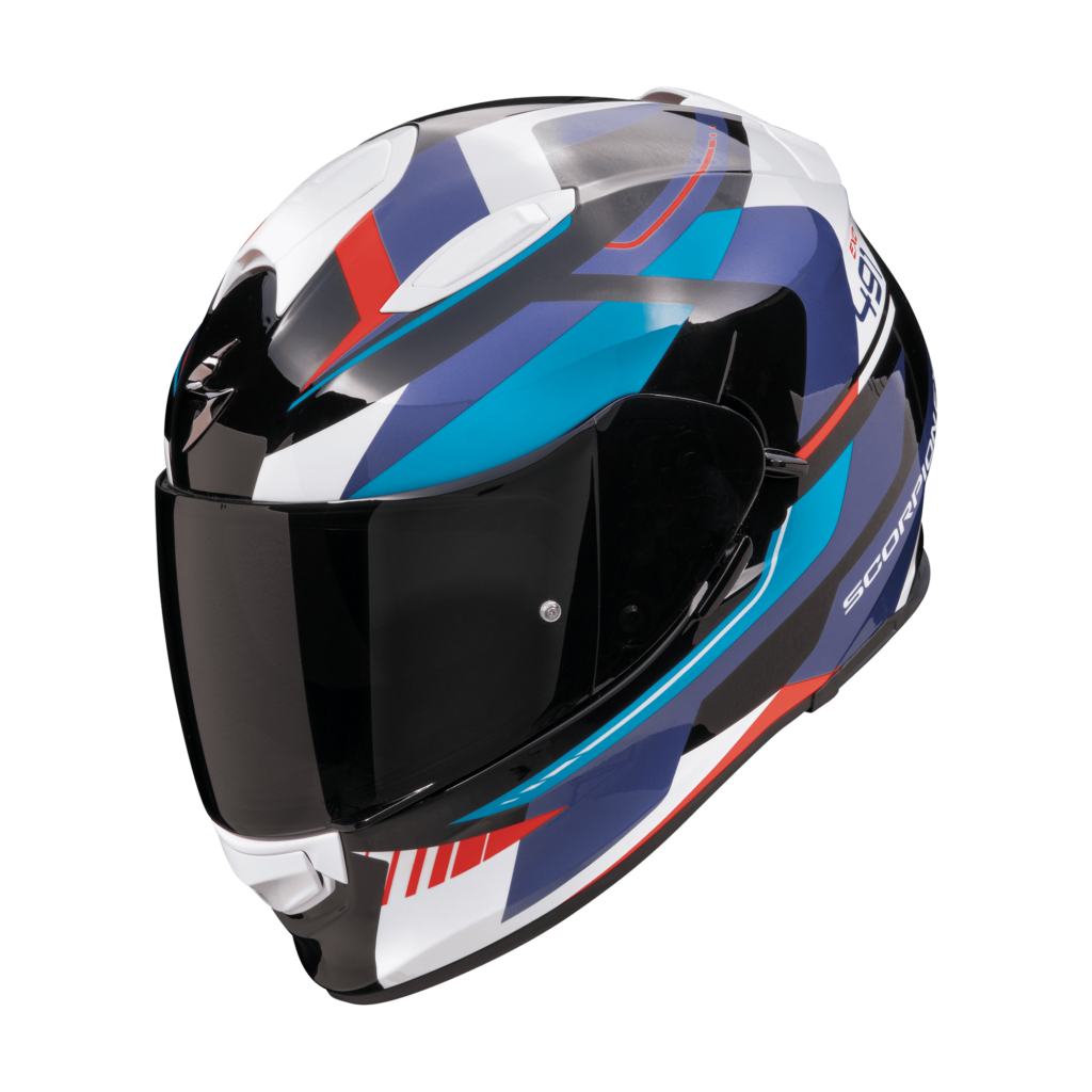 Exo-491 casco integral scorpion Abilis azul