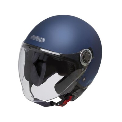 Casco jet g20 con gafas solar garibaldi color azul mate