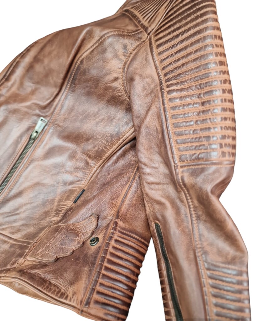 Chaqueta Helstons marron lady