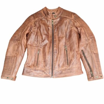 Chaqueta Helstons marron lady