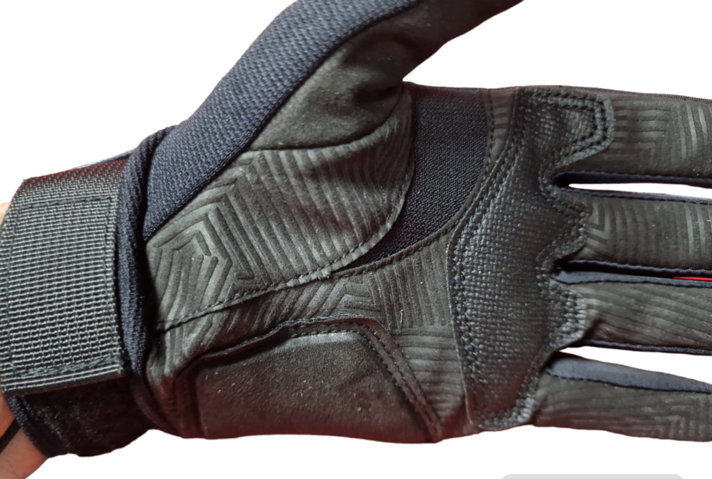 Guantes REEF alpinestar negro gris rojo