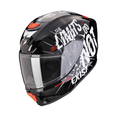 Casco integral EXO-JNR boum negro blanco