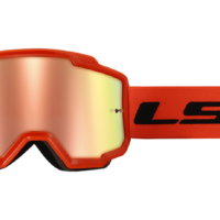 Gafas Charger ls2 IRIDIUM VISOR naranja motocross