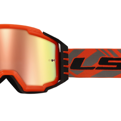 Gafas Charger pro ls2 h-v naranja IRIDIUM VISOR motocross