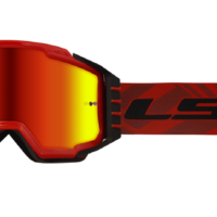 Gafas Charger pro ls2 rojo IRIDIUM VISOR motocross