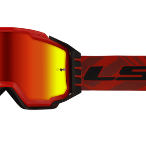 Gafas Charger pro ls2 rojo IRIDIUM VISOR motocross